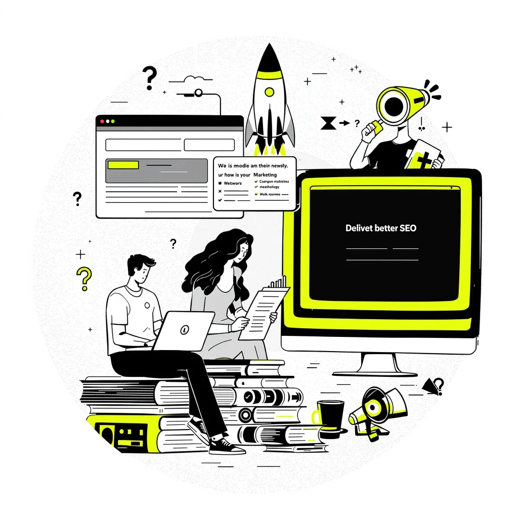 How our SEO services work - step by step process