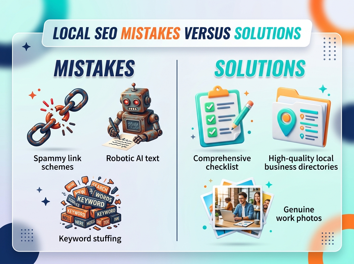 Common Local SEO Mistakes and Solutions