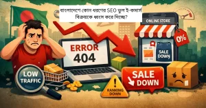 বাংলাদেশে কোন ধরণের SEO ভুল ই-কমার্স বিক্রয়কে ধ্বংস করে দিচ্ছে