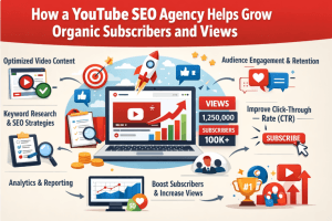How a YouTube SEO Agency Helps Grow Organic Subscribers and Views